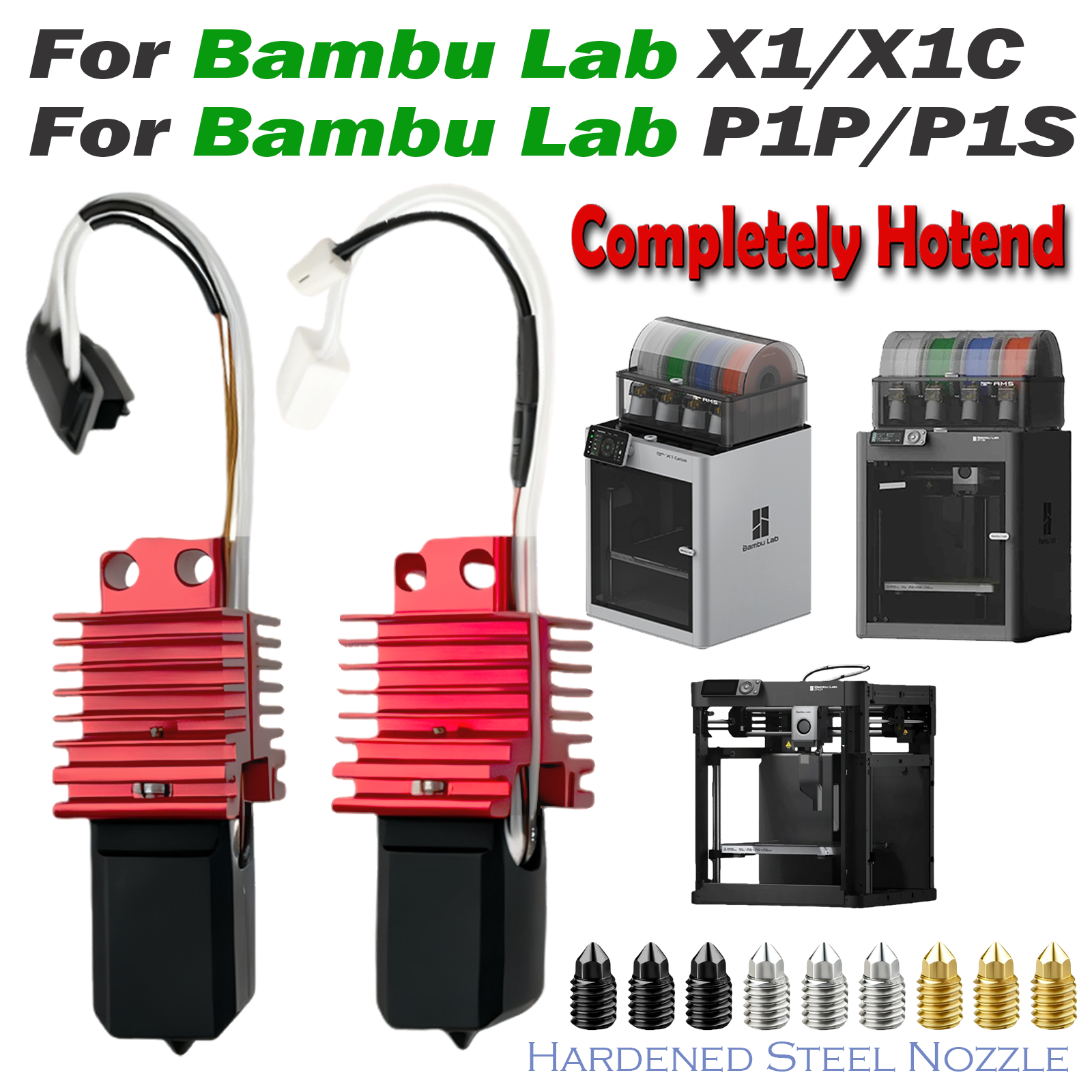3D Printing X1 Carbon - For Bambu Lab X1 X1C Hotend