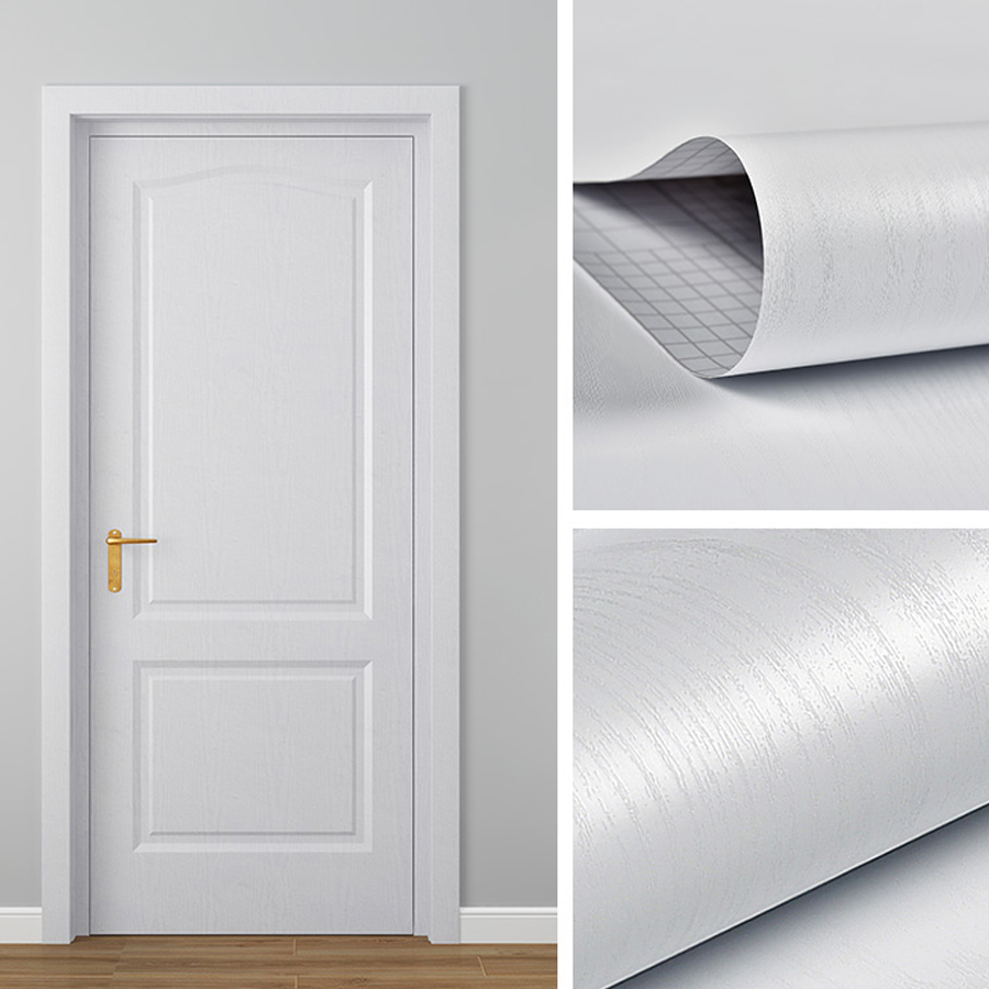 3D Printing Quotes - Pure White Wood Grain Self Adhesive