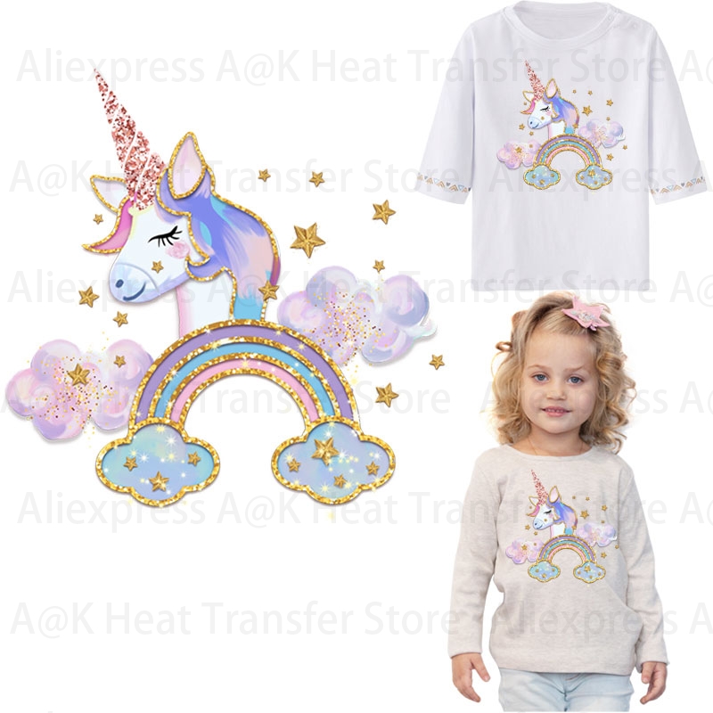 3D Printing On Fabric - Holy And Pure Unicorn Stickers On