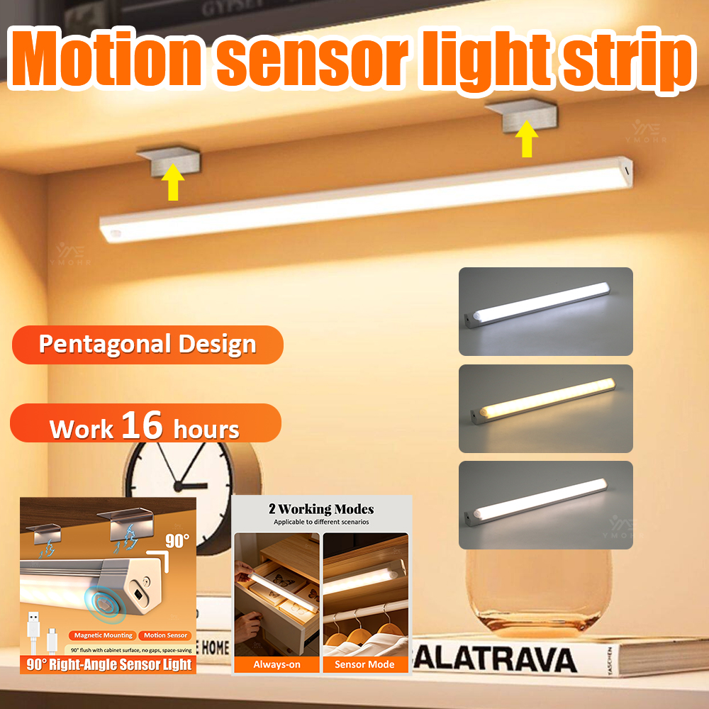 3D Printing Lamp - LED Sensor Light Rechargeable Lamp Motion