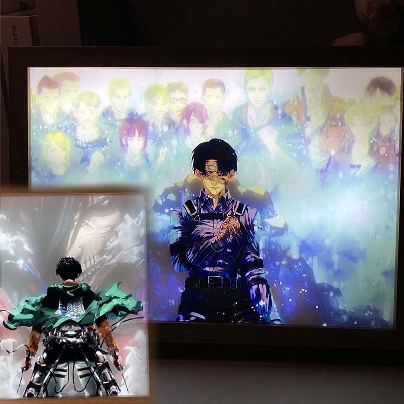 3D Printing Lamp - Anime Attack On Titan Led Light