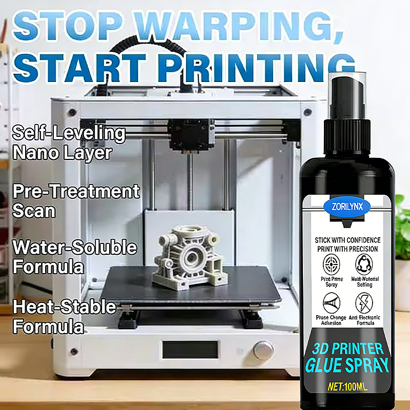 3D Printing Aluminium - 3D Printing Adhesive Spray Anti Warping