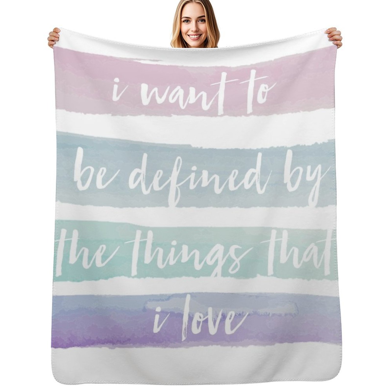 3D Printing Quotes - daylight quote Throw Blanket Soft Warm