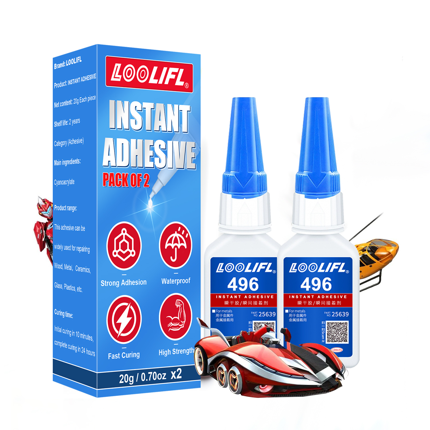 3D Printing Glue Stick - Strong plastic adhesive models are suitable