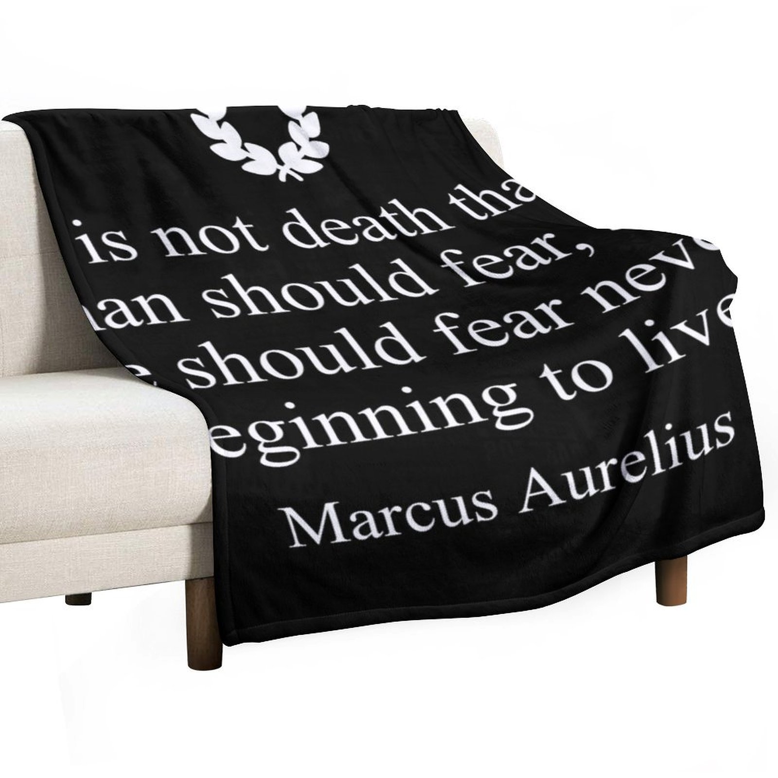 3D Printing Quotes - Stoicism Quote It is not death