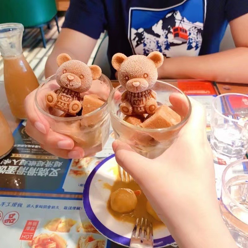 3D Bear-shaped Silicone Ice Mo - مراجعة 3D Printing With Silicone وسعره