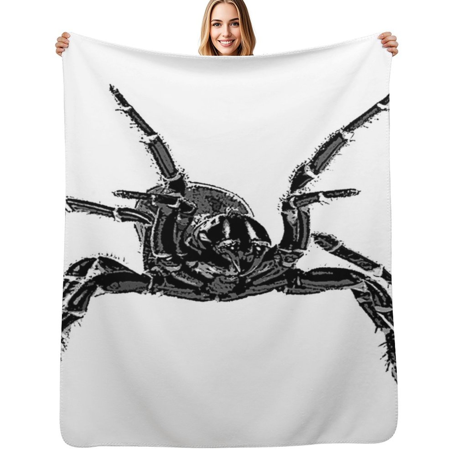 Creepy Funnel-Web Spider Throw - مراجعة 3D Printing Web وسعره