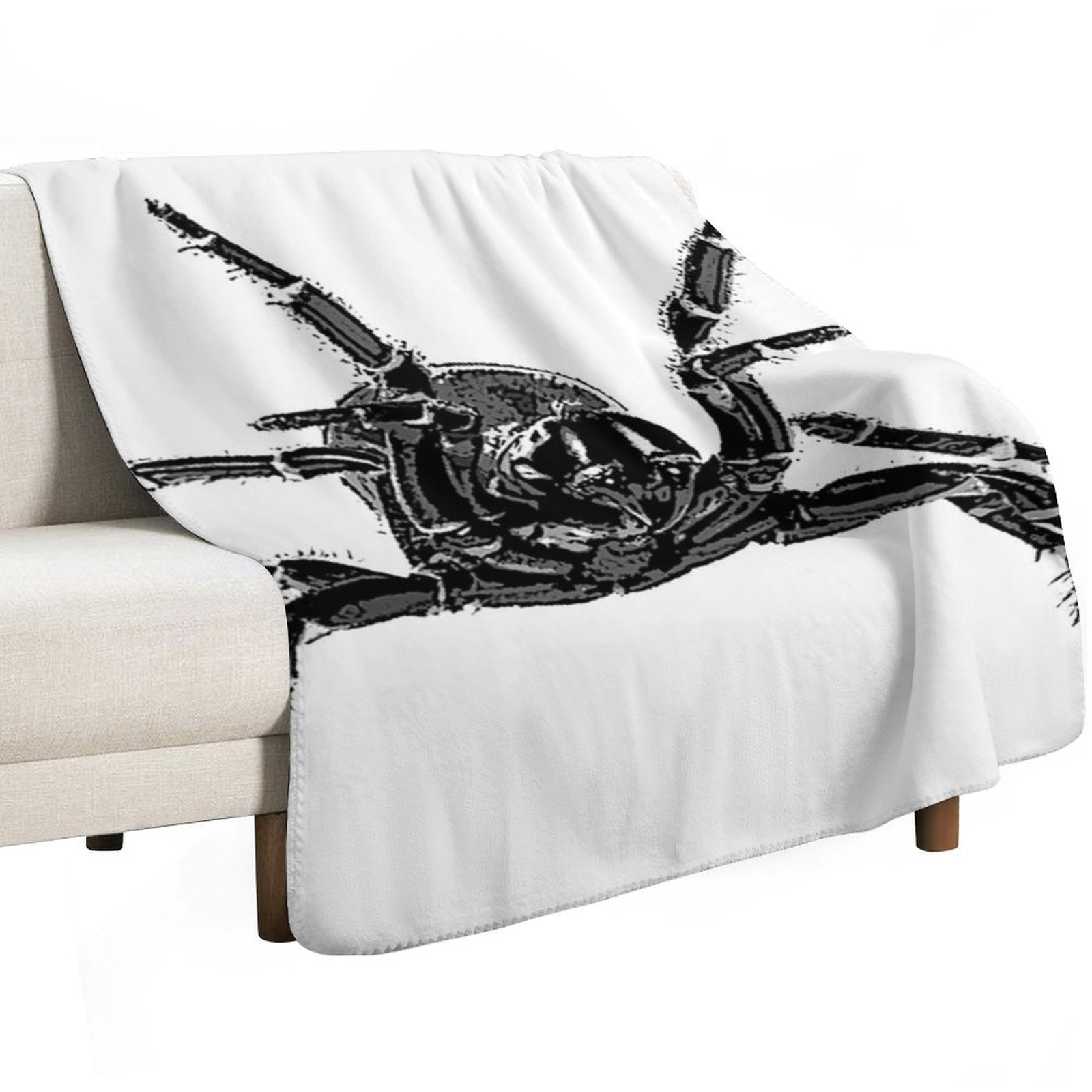 Creepy Funnel-Web Spider Throw - مراجعة 3D Printing Web وسعره