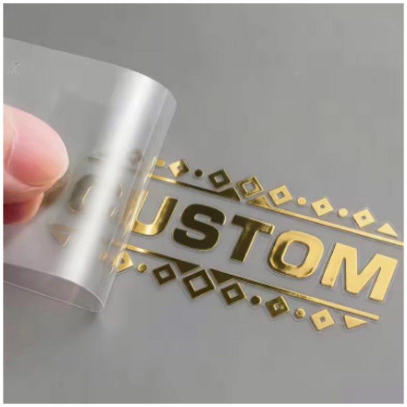 Custom 3D Gold Transfer Sticke - مراجعة 3D Printing Quotes وسعره