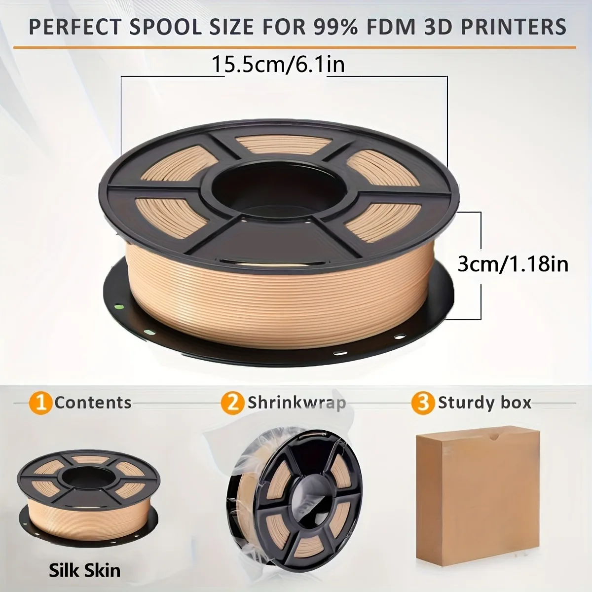 Skin Color PLA Filament 1.75Mm - مراجعة 3D Printing Labubu وسعره