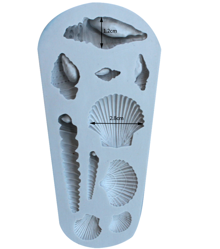 3D conch shell shape silicone  - مراجعة 3D Printing With Silicone وسعره