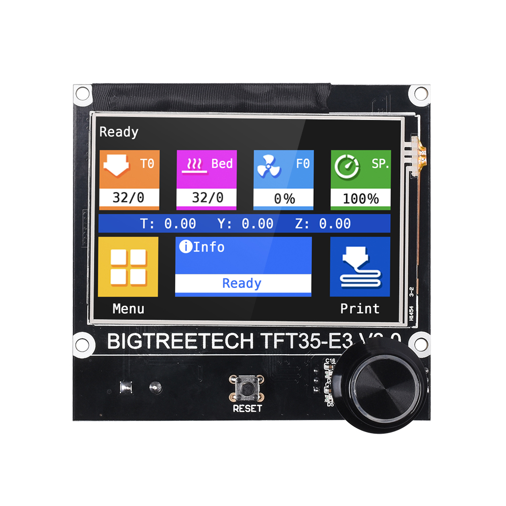 BIGTREETECH TFT35 E3 V3.0 3D P - مراجعة Pei Sheet وسعره