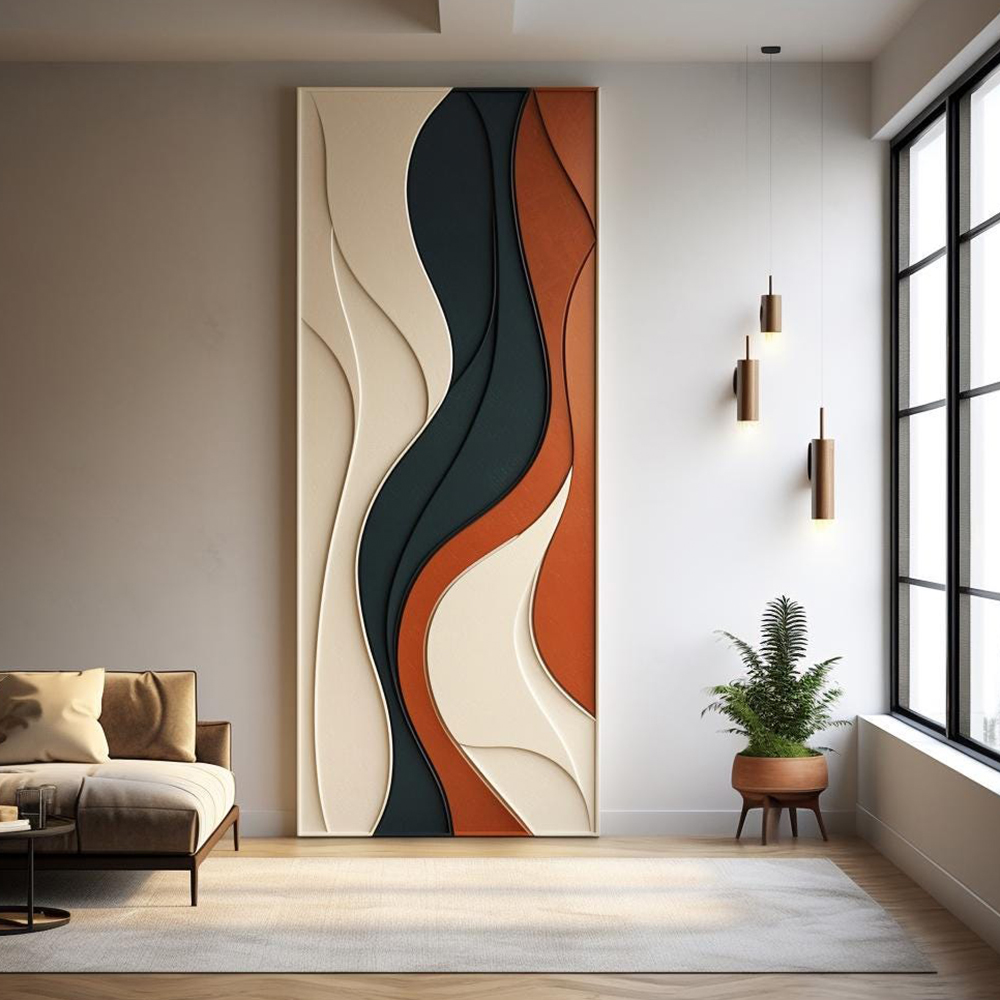 3D Minimalist Abstract Large T - مراجعة 3D Printing Wall وسعره