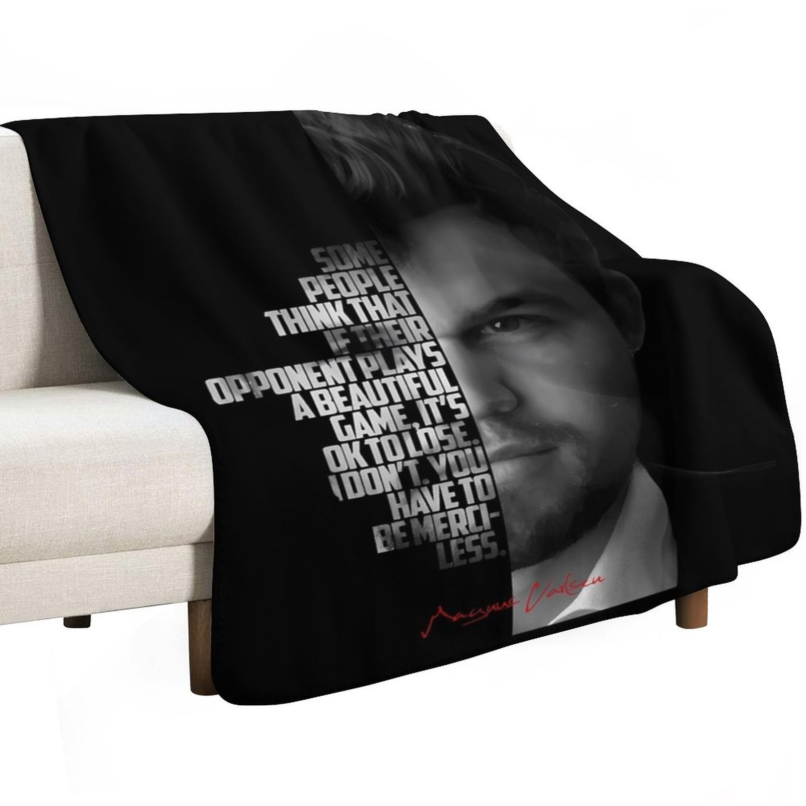 Black and white Magnus Carlsen - مراجعة 3D Printing Quotes وسعره
