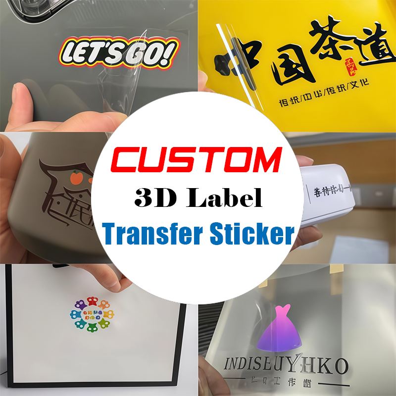 50pcs Stickers Custom Transfer - مراجعة 3D Printing Labubu وسعره