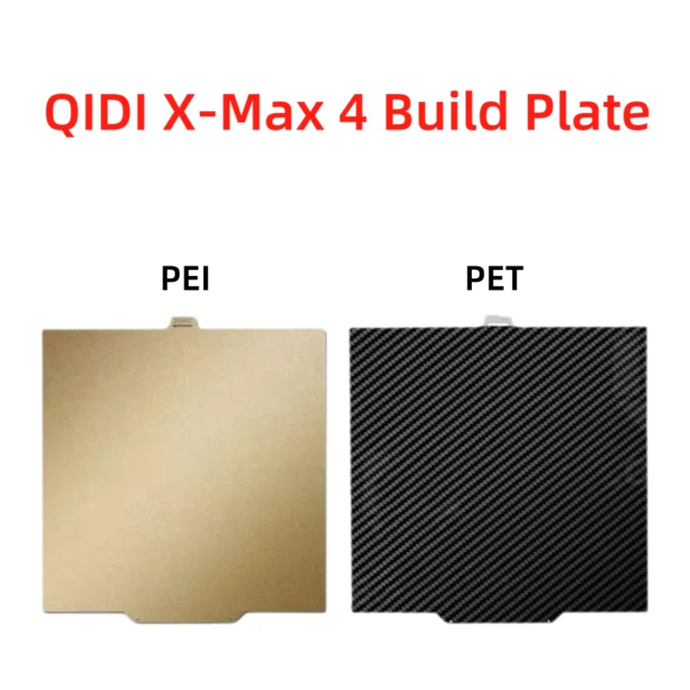 For QIDI Max 4 Build Plate 390 - مراجعة Pei Sheet وسعره