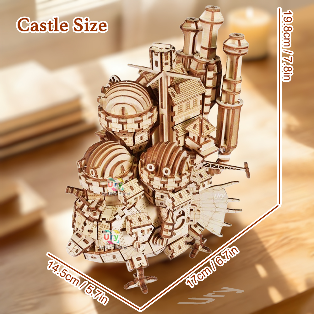 URY 3D Wooden Puzzle Creative  - مراجعة 3D Printing Steel وسعره