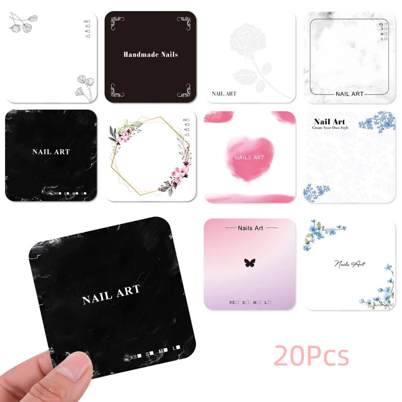 20 Sheets Press On Nail Bottom - مراجعة Pei Sheet وسعره