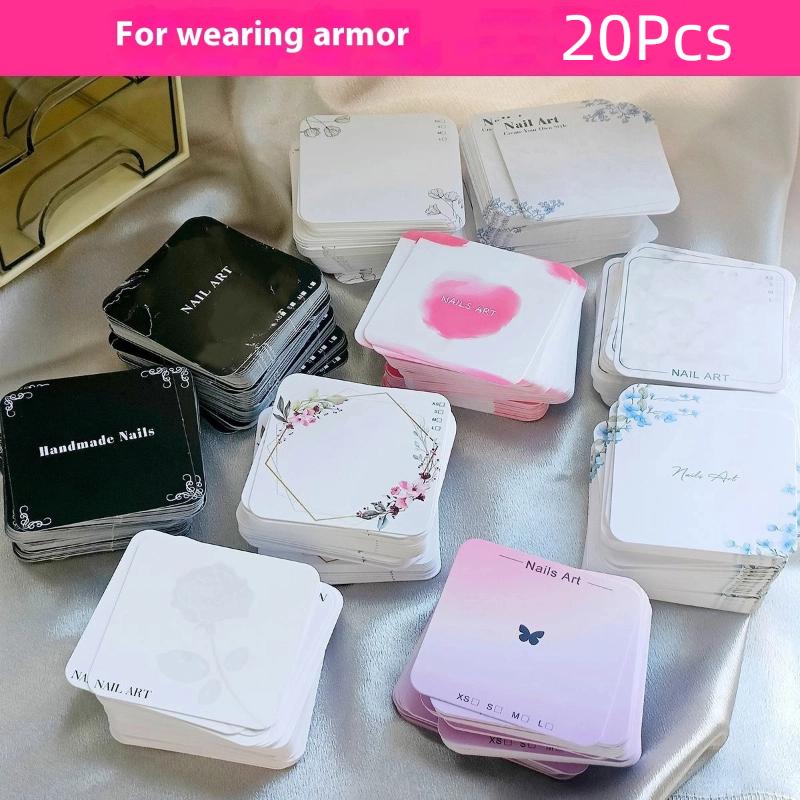 20 Sheets Press On Nail Bottom - مراجعة Pei Sheet وسعره