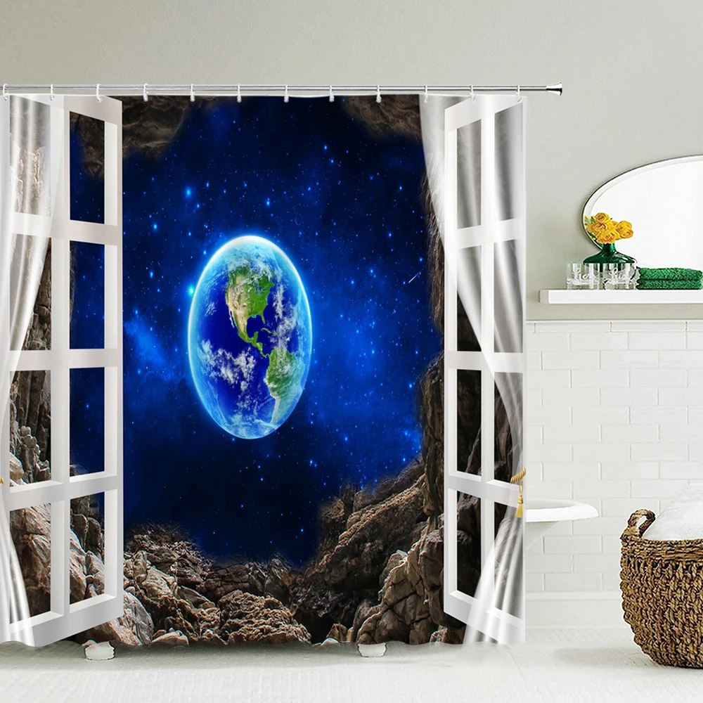 Scenery Outside the Window Sho - مراجعة 3D Printing On Fabric وسعره