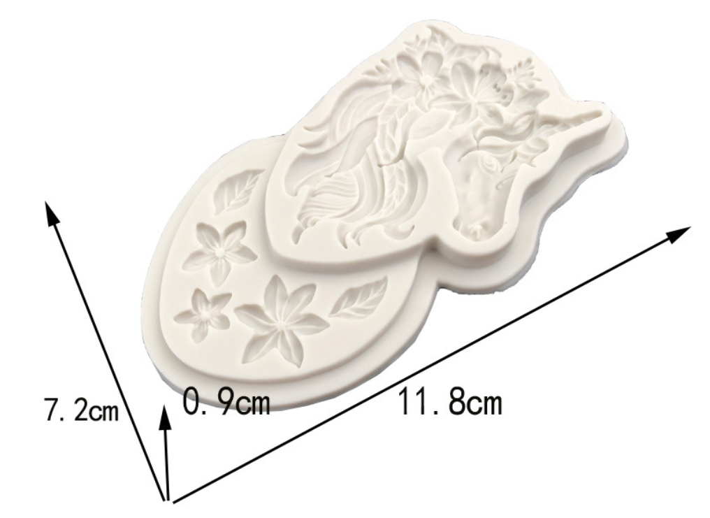 3D Unicorn Silicone Mold Cupca - مراجعة 3D Printing With Silicone وسعره