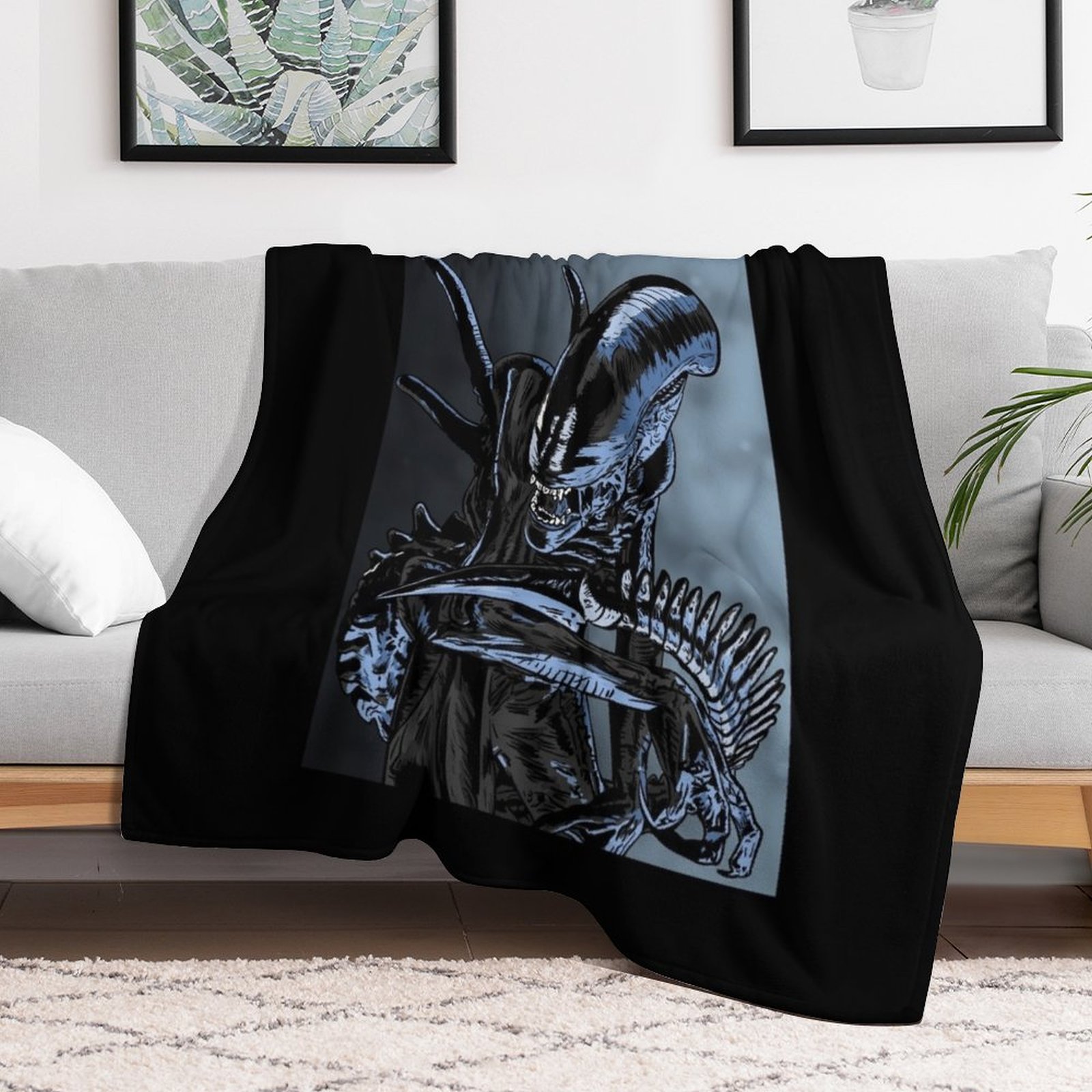 Xenomorph Throw Blanket Versat - مراجعة 3D Printing Xenomorph وسعره