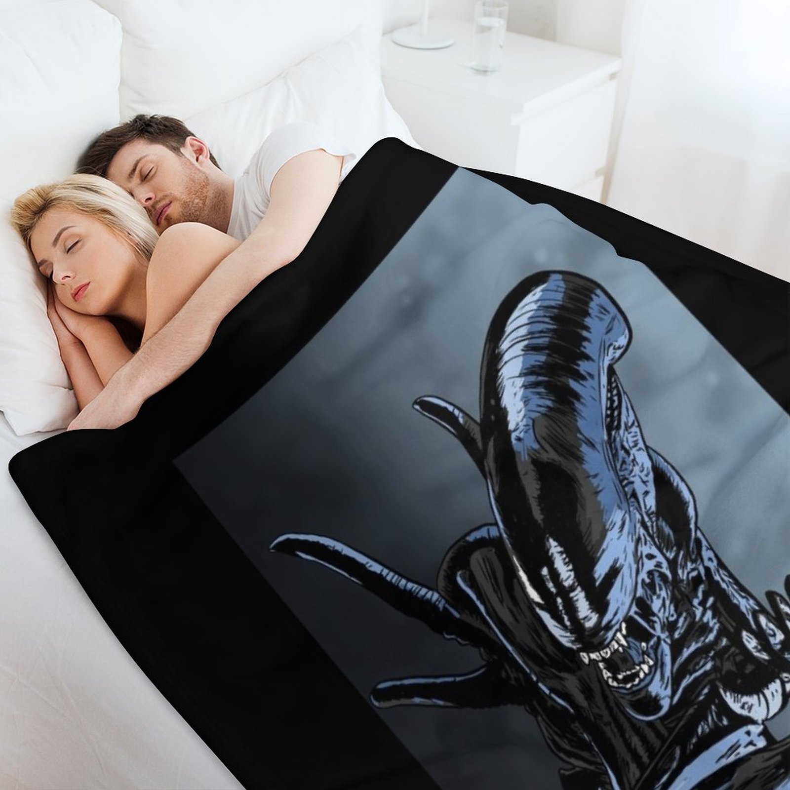 Xenomorph Throw Blanket Versat - مراجعة 3D Printing Xenomorph وسعره