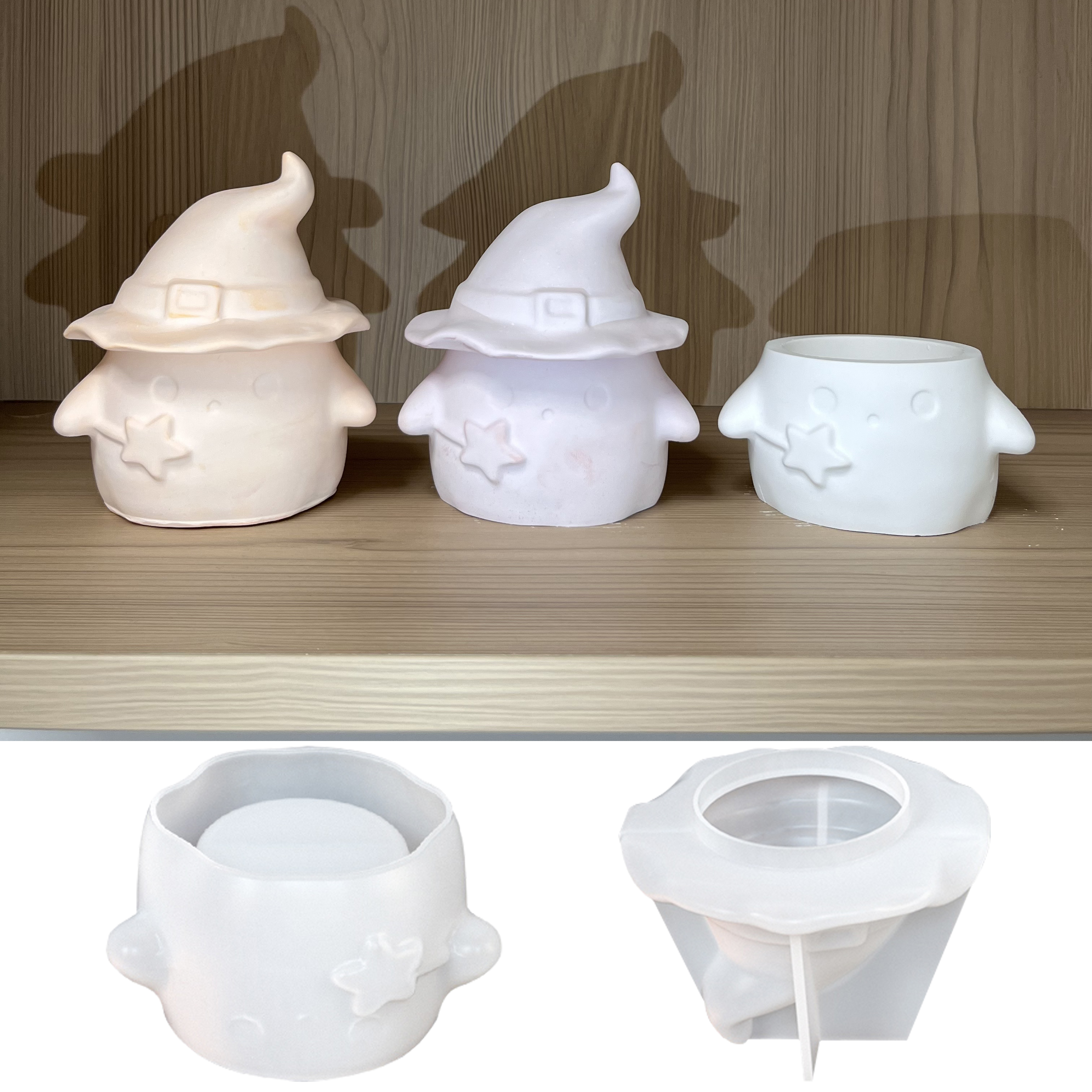 1PC Ghost Silicone Resin Mold, - مراجعة 3D Printing With Silicone وسعره