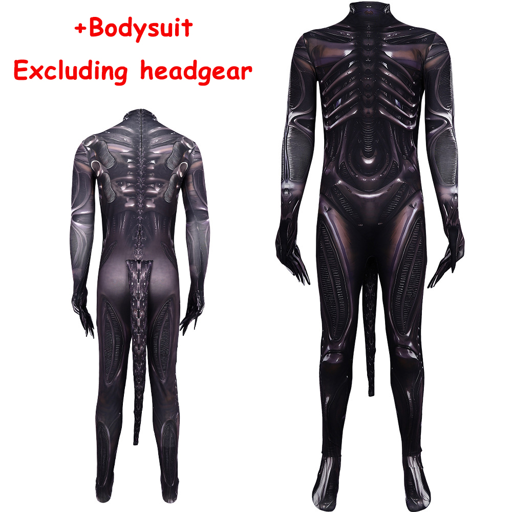 Alien Xenomorph Cosplay Costum - مراجعة 3D Printing Xenomorph وسعره