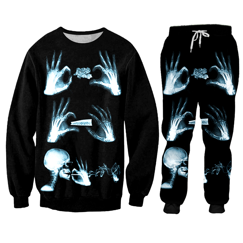 Hoodie pant Hip Hop Women/men  - مراجعة 3D Printing X Ray وسعره
