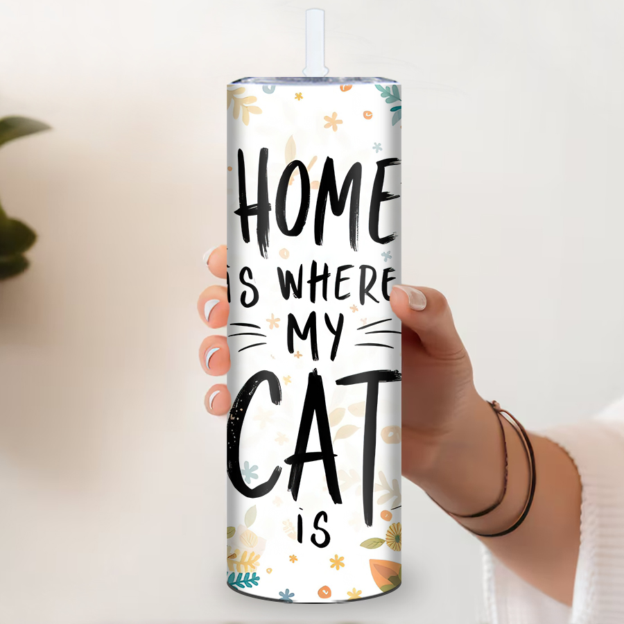 20oz 3D Print Cute Cat Tumbler - مراجعة 3D Printing Steel وسعره