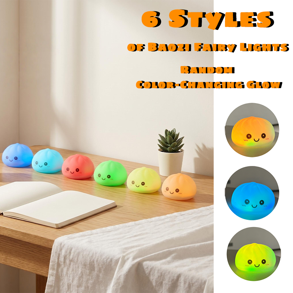 Cute Hot Simulation Baozi Fair - مراجعة 3D Printing Lamp وسعره