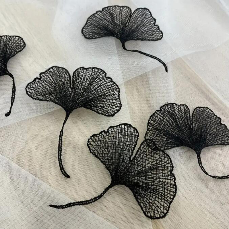 5 Pieces of Black and White La - مراجعة 3D Printing On Fabric وسعره