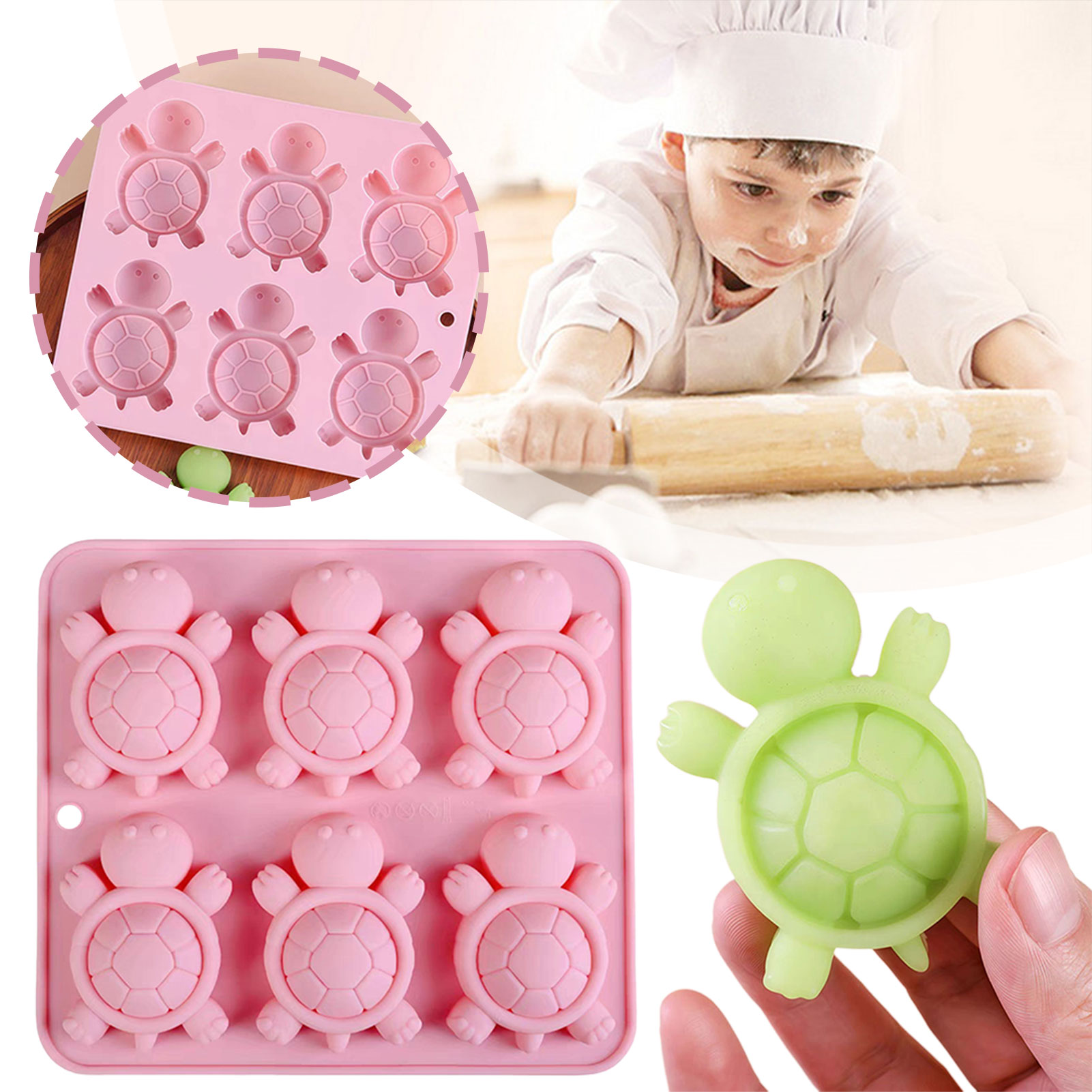 Turtles Ice Tray 3D Tortoises  - مراجعة 3D Printing With Silicone وسعره