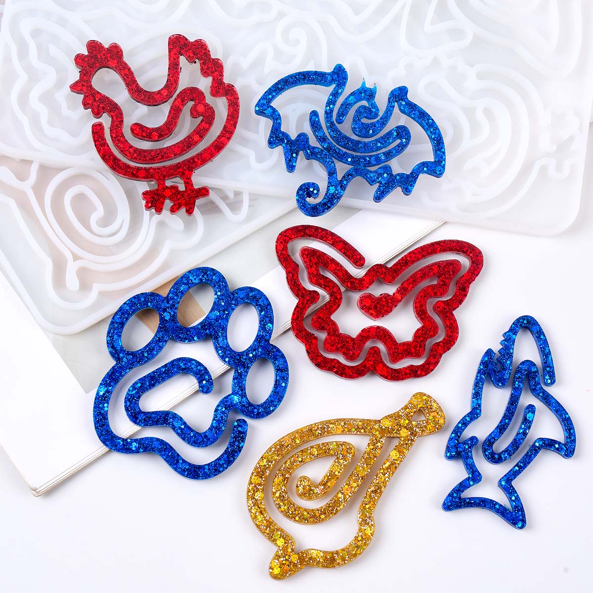 3D Animal Bookmark Silicone Mo - مراجعة 3D Printing With Silicone وسعره