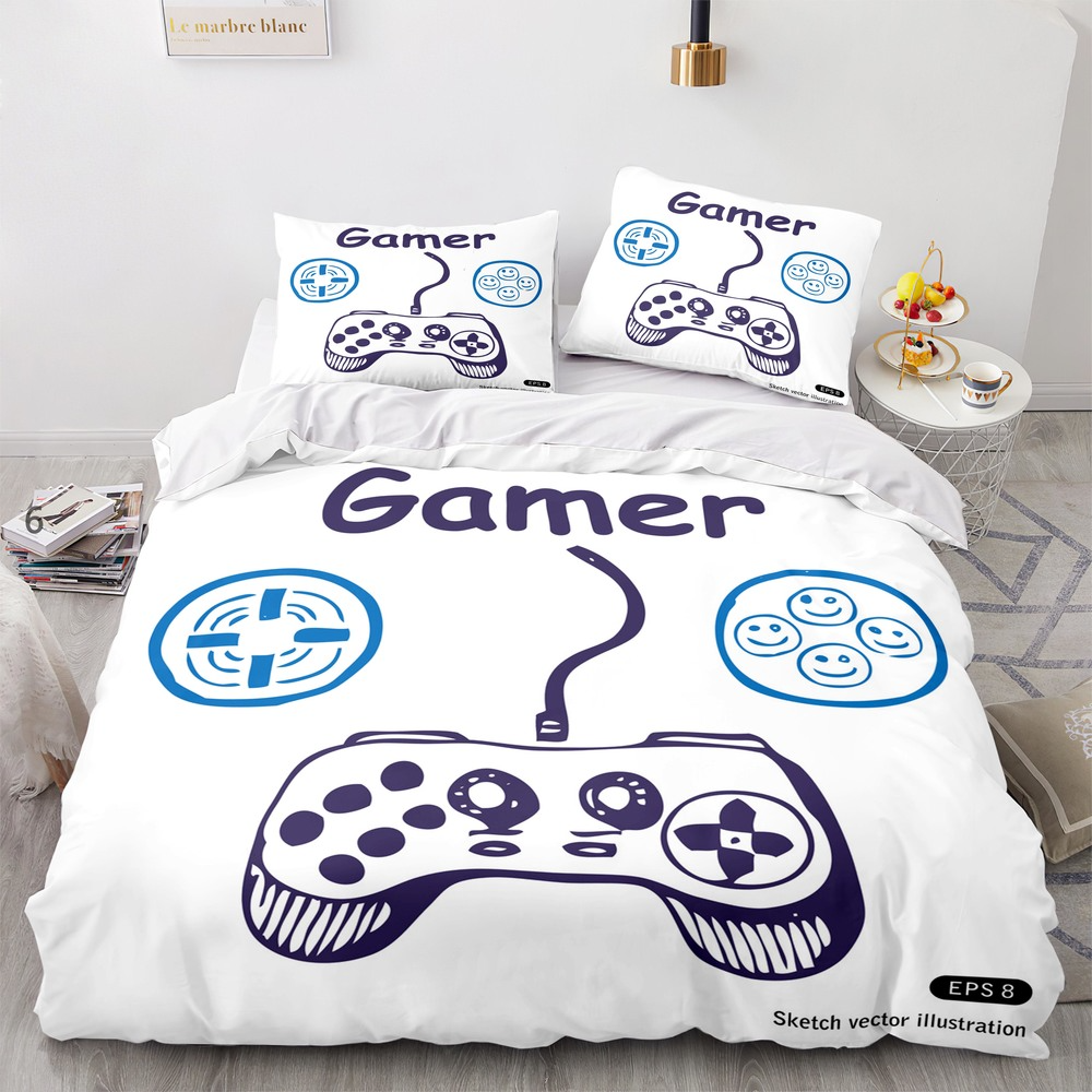 Game Printed Duvet Cover Set G - مراجعة 3D Printing Videos وسعره