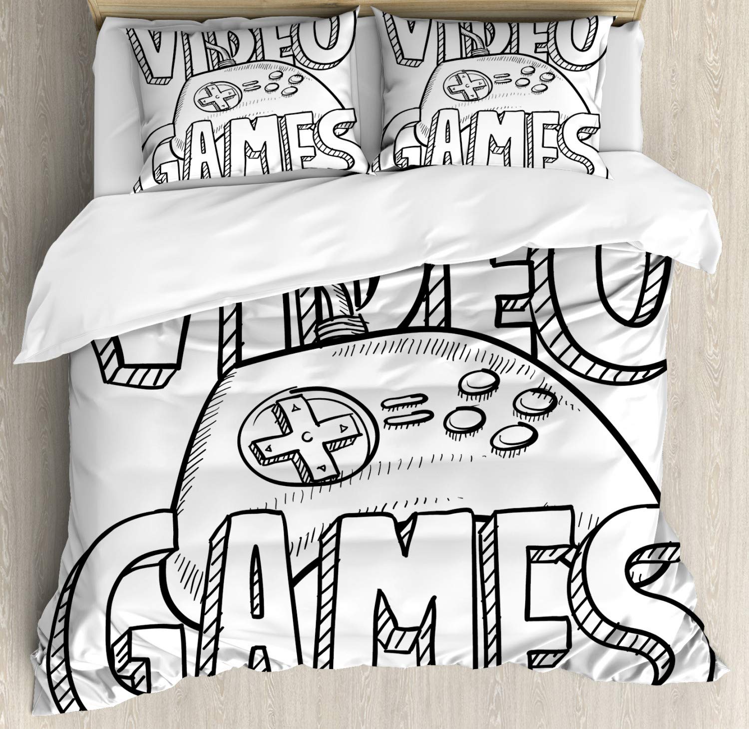 Game Printed Duvet Cover Set G - مراجعة 3D Printing Videos وسعره