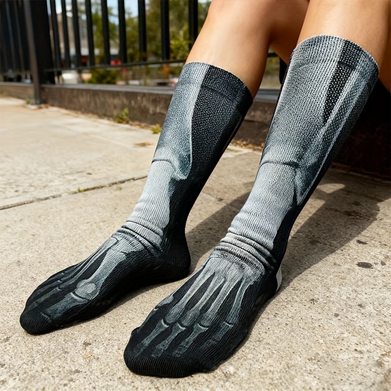 3D Skeleton X-Ray Crew Socks M - مراجعة 3D Printing X Ray وسعره