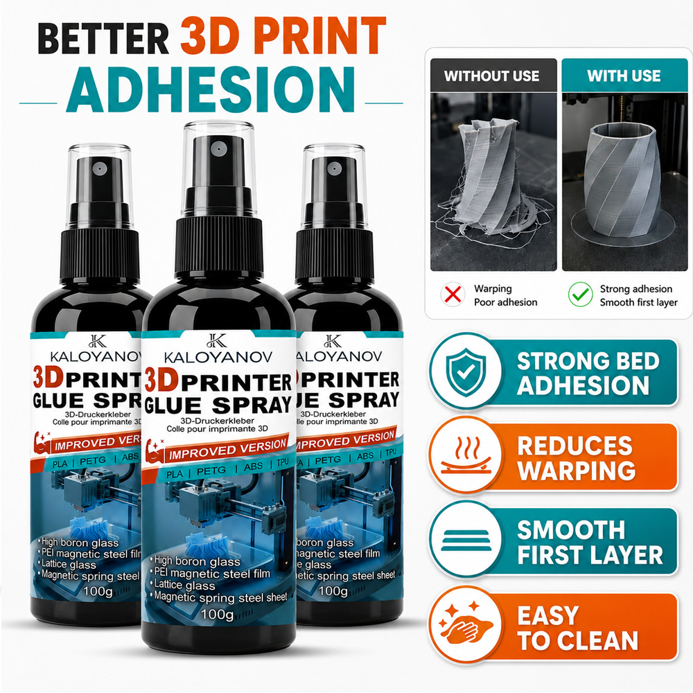 100g 3D Printer Liquid Glue Be - مراجعة 3D Printing Glue Stick وسعره