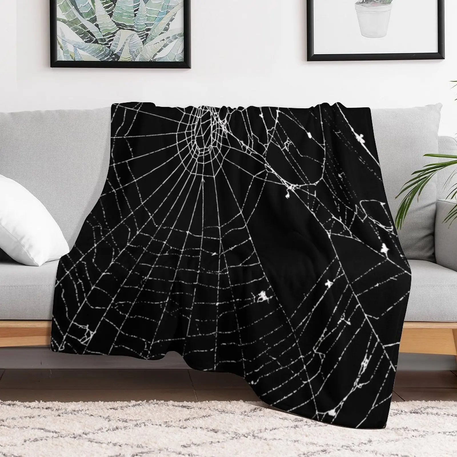 Spider Web Throw Blanket Fluff - مراجعة 3D Printing Web وسعره
