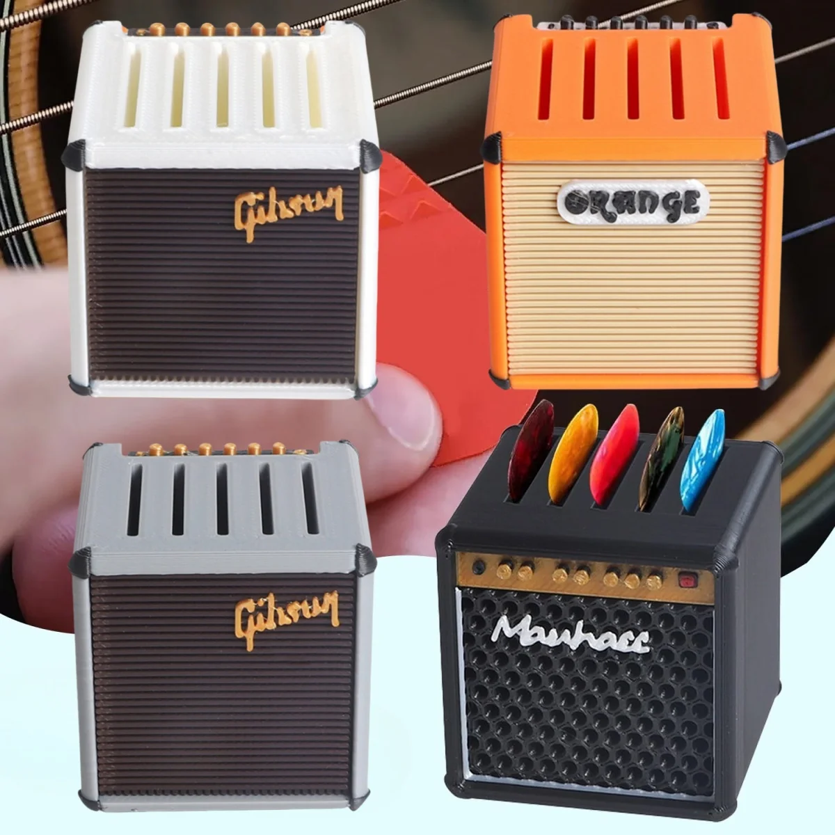 Miwayer Guitar Pick Holder/3D  - مراجعة 3D Printing Guitar وسعره