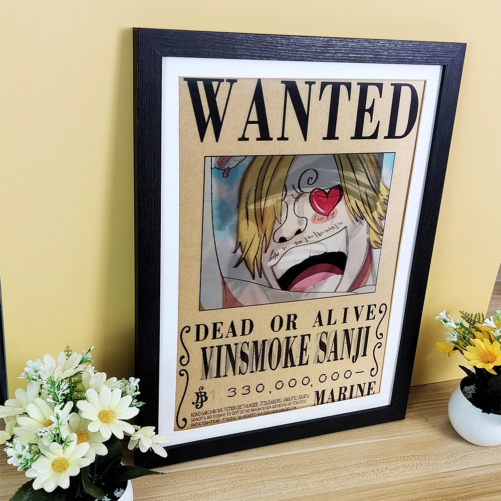 Anime Art One Piece Luffy Zoro - مراجعة 3D Printing Wall وسعره