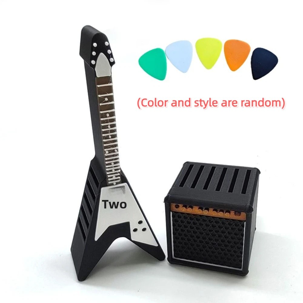 Retro Guitar Pick Holder 3D Pr - مراجعة 3D Printing Guitar وسعره