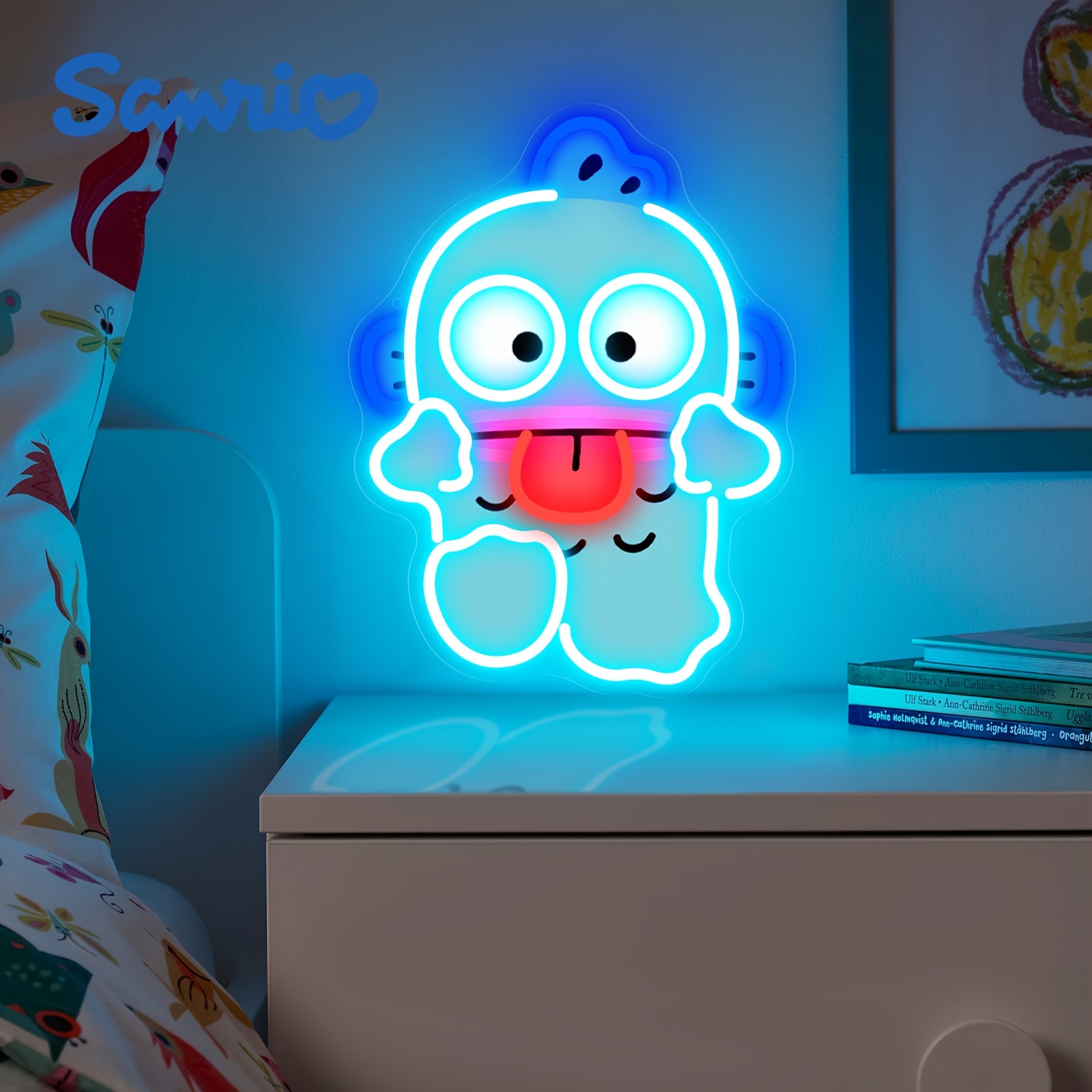 Cute Hangyodon Neon Sign USB L - مراجعة 3D Printing Lamp وسعره
