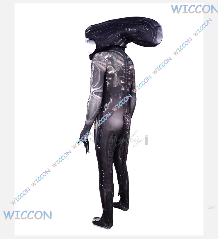 Uniform/Hallowen Adult Alien X - مراجعة 3D Printing Xenomorph وسعره