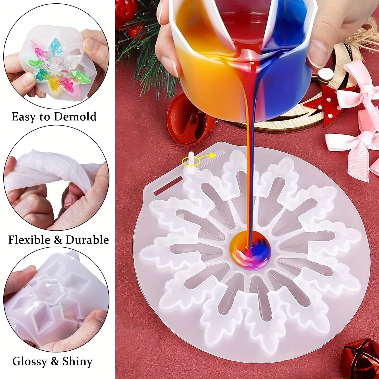 Resin Casting Molds Christmas  - مراجعة 3D Printing With Silicone وسعره