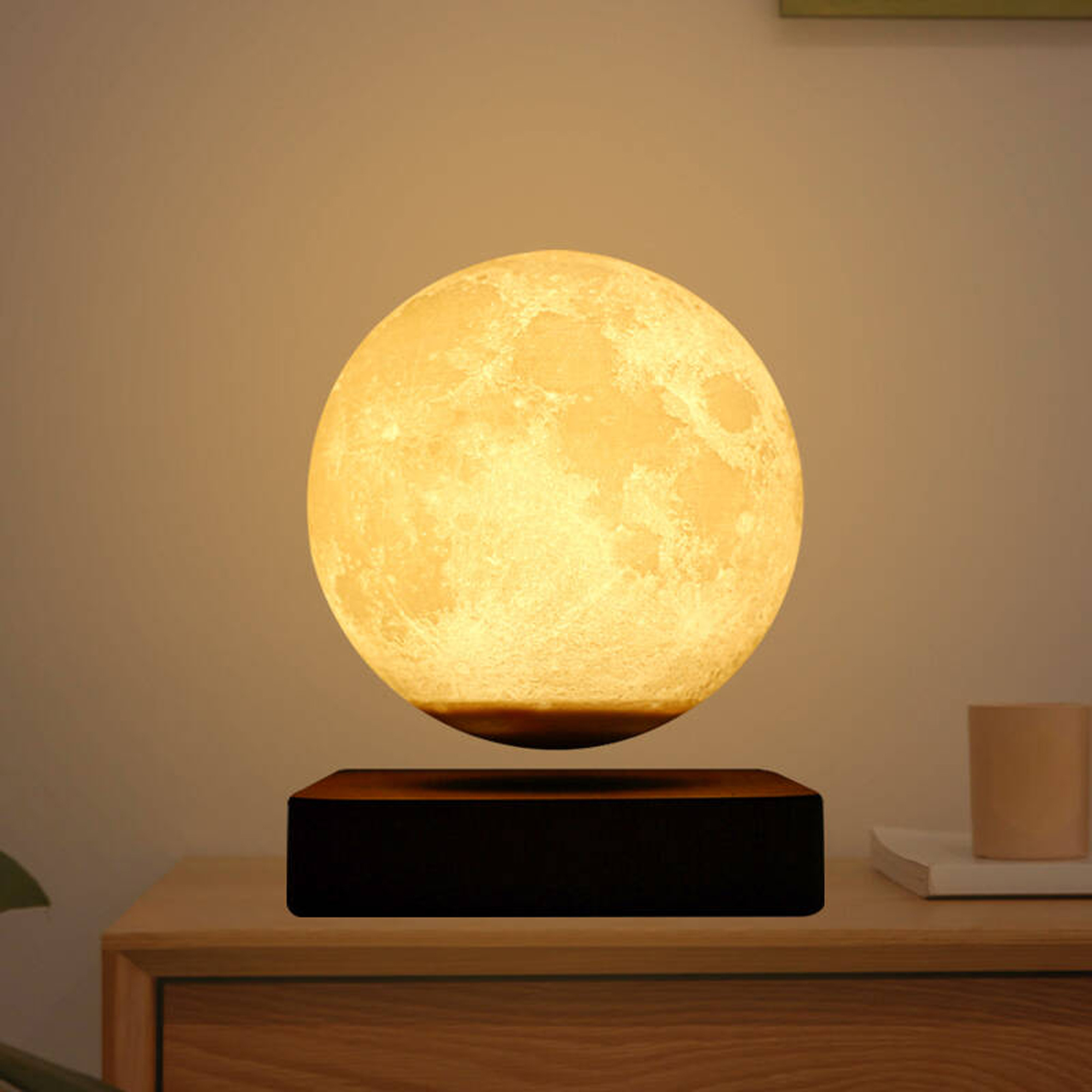 Minimalism Magnetic Levitation - مراجعة 3D Printing Lamp وسعره