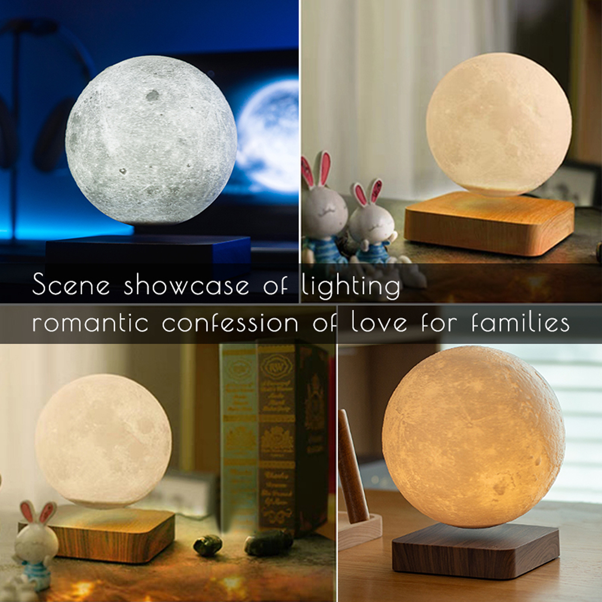 Minimalism Magnetic Levitation - مراجعة 3D Printing Lamp وسعره