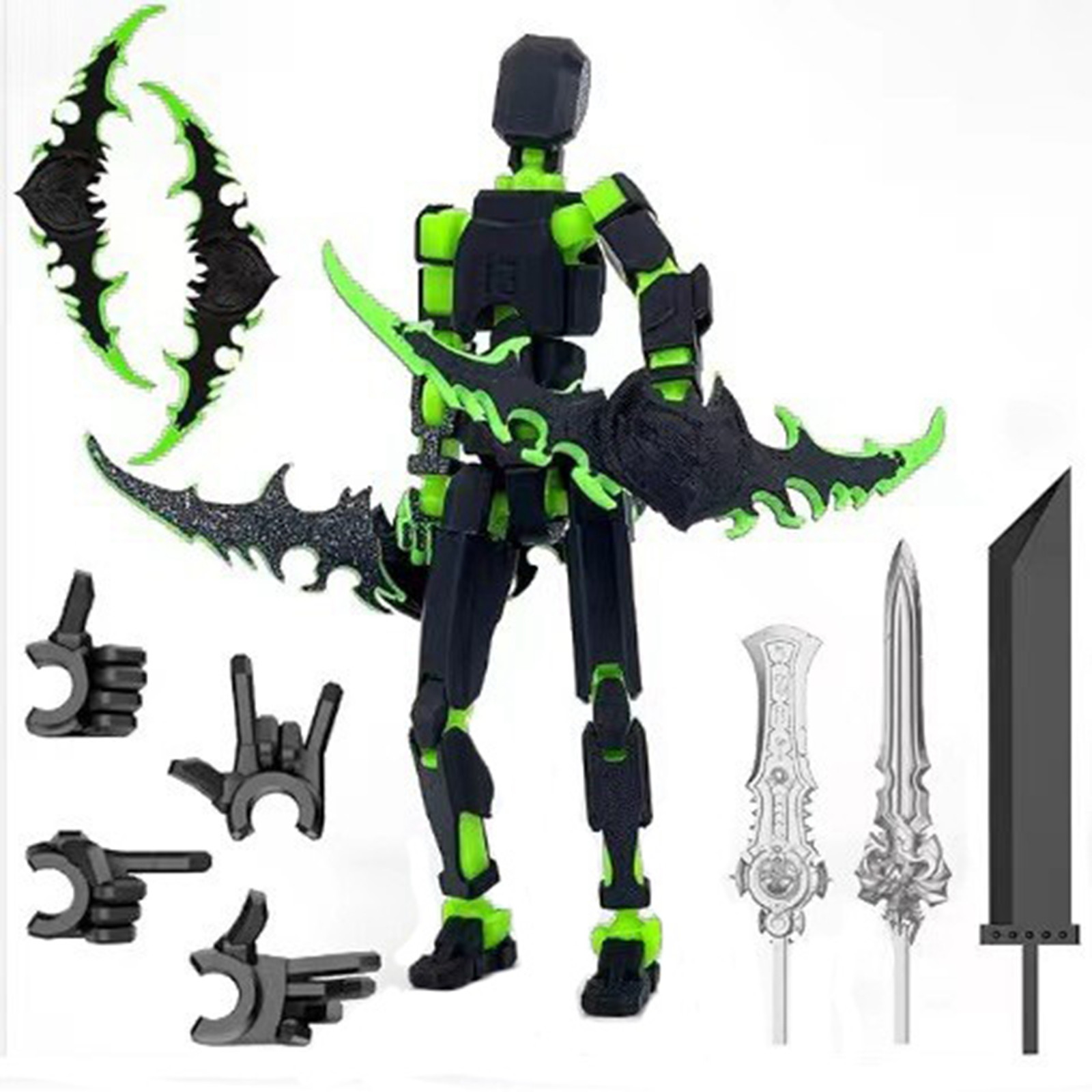 Titan 13 With Wings Figure Toy - مراجعة 3D Printing Aluminium وسعره