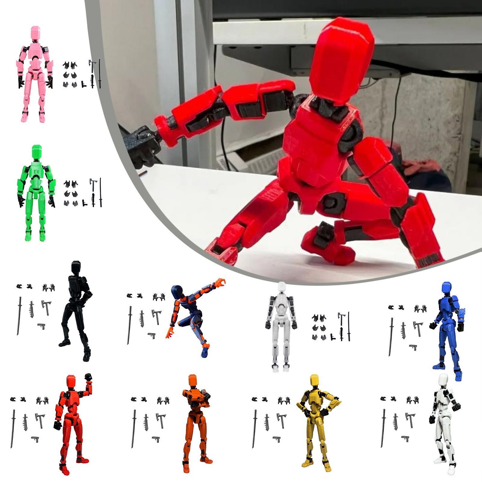 Titan 13 With Wings Figure Toy - مراجعة 3D Printing Aluminium وسعره